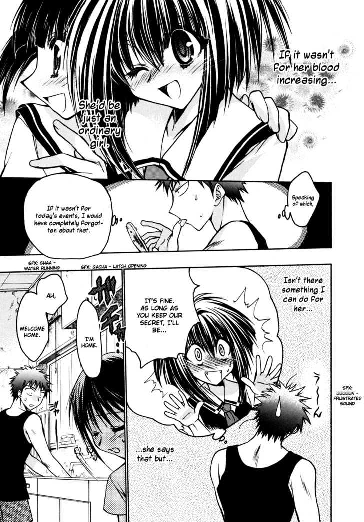 Chibi Vampire Chapter 15 page 9 - Chapter 15 : Karin's patience and Kenta's resolve