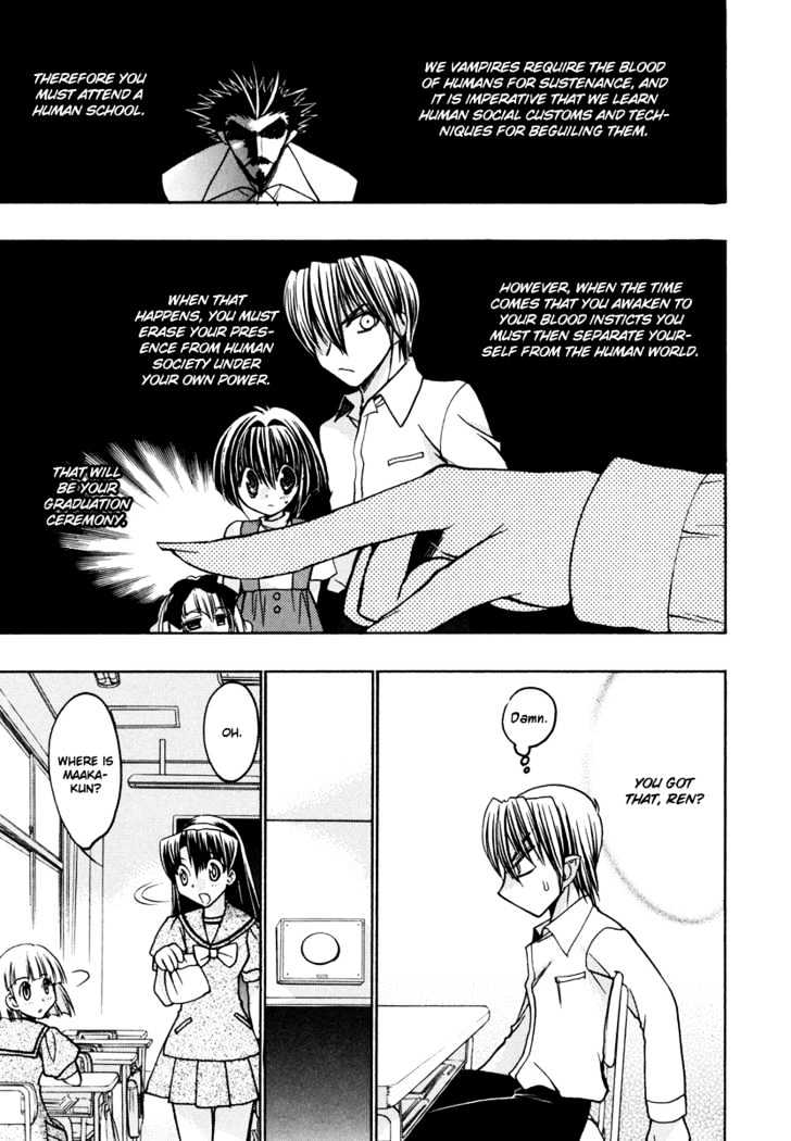 Chibi Vampire Chapter 18.5 page 3 - Chapter 18.5 : [Special #2] Ren's Graduation and Memories of Hinata ~Ren Special...