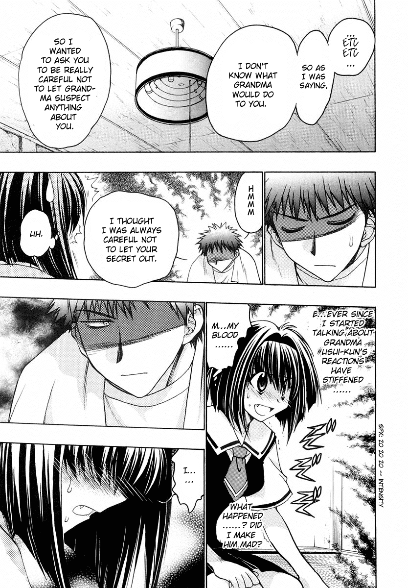 Chibi Vampire Chapter 20.2 page 13 - Chapter 20 v2 : Usui-Kun's Cold and Grandma's Plan