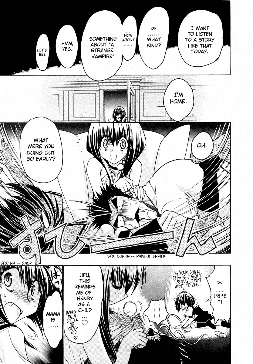 Chibi Vampire Chapter 20.2 page 17 - Chapter 20 v2 : Usui-Kun's Cold and Grandma's Plan