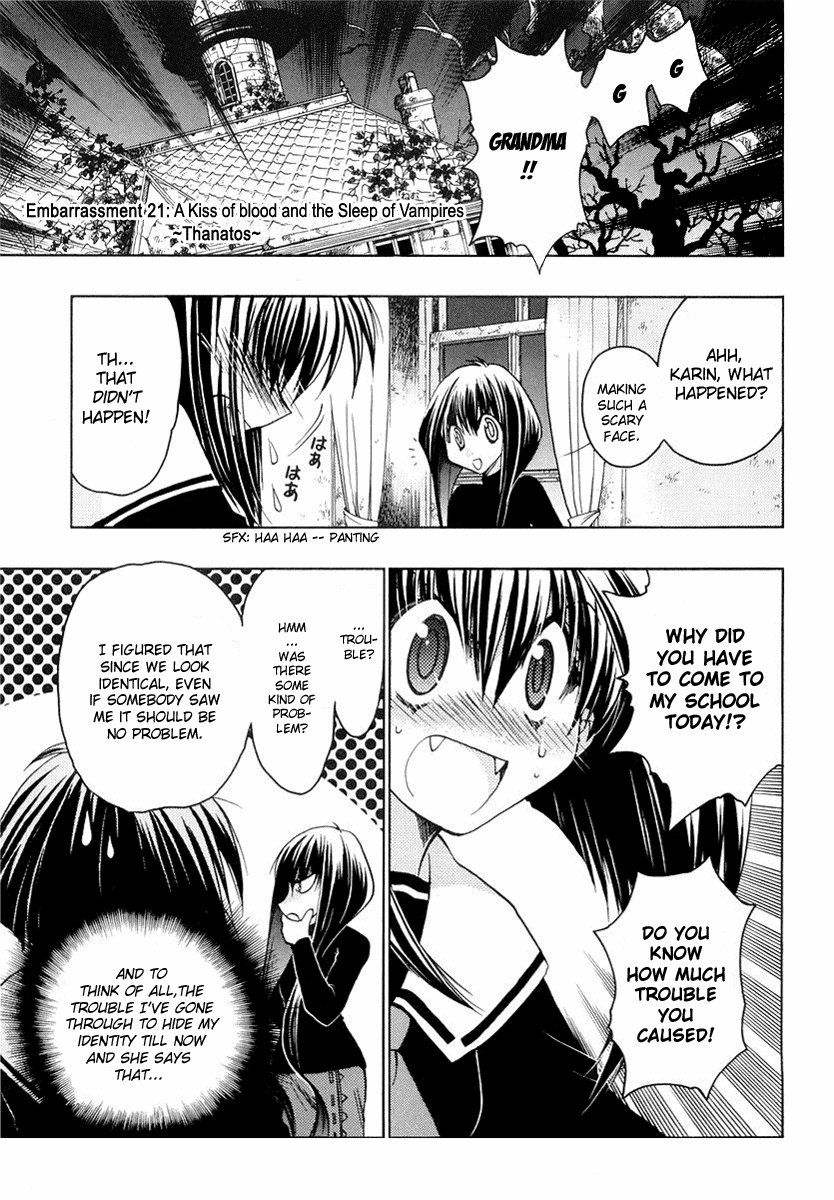 Chibi Vampire Chapter 21.2 page 1 - Chapter 21 v2 : A Kiss of Blood and the Sleep of Vampires