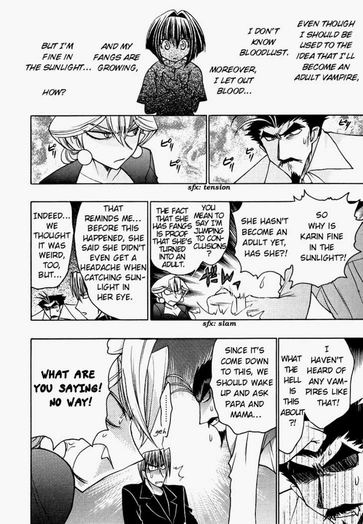 Chibi Vampire Chapter 35.1 page 16 - Chapter 35.1 : Maki does not know, Karin cannot say