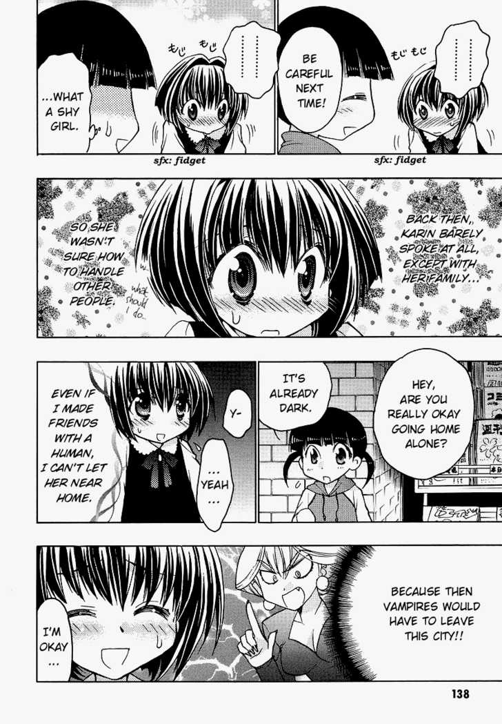 Chibi Vampire Chapter 35.1 page 6 - Chapter 35.1 : Maki does not know, Karin cannot say