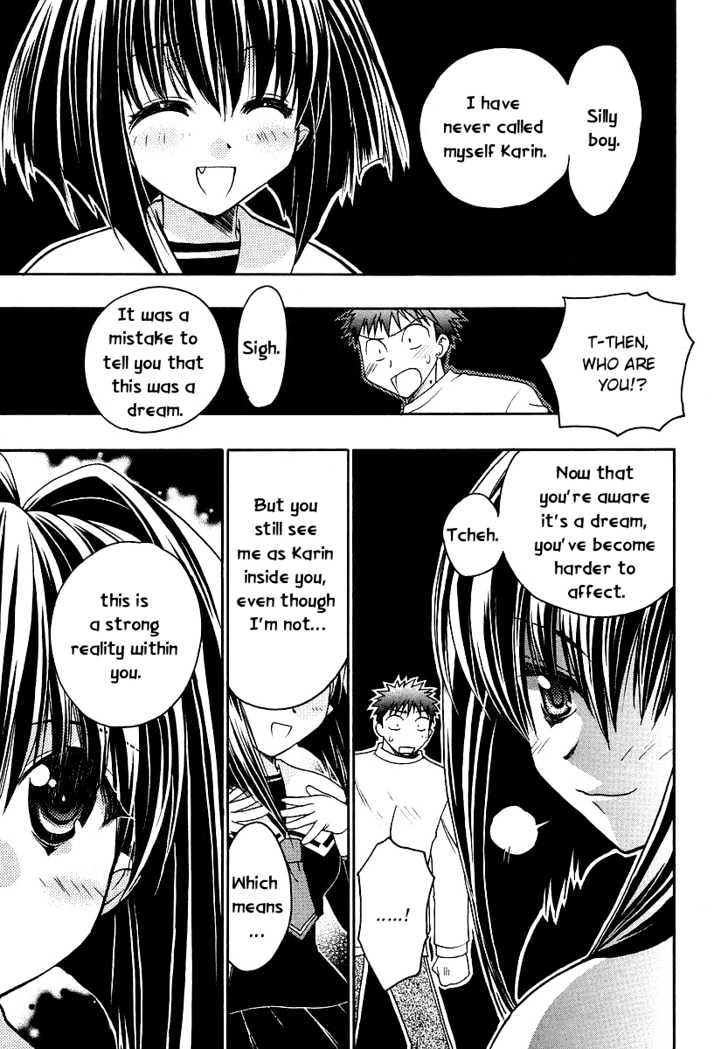 Chibi Vampire Chapter 35 page 7 - Chapter 35 : Kenta's inner Karin and Karin's first date