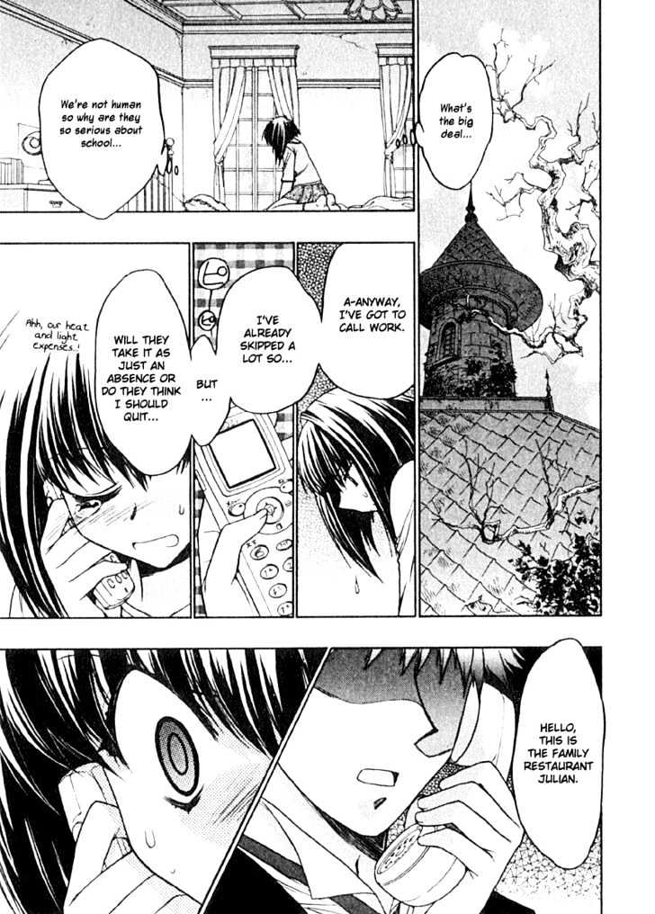 Chibi Vampire Chapter 4 page 13 - Chapter 4 : Karin's Problem and Kenta's Distress