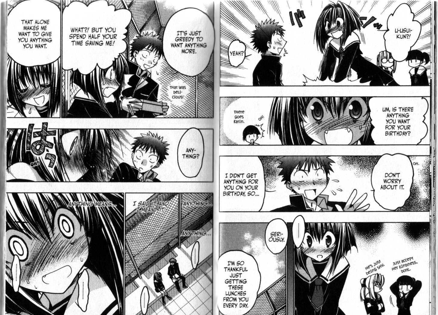 Chibi Vampire Chapter 40 page 12 - Chapter 40 : Usui-kun's Birthday and Karin's Present (Fixed)