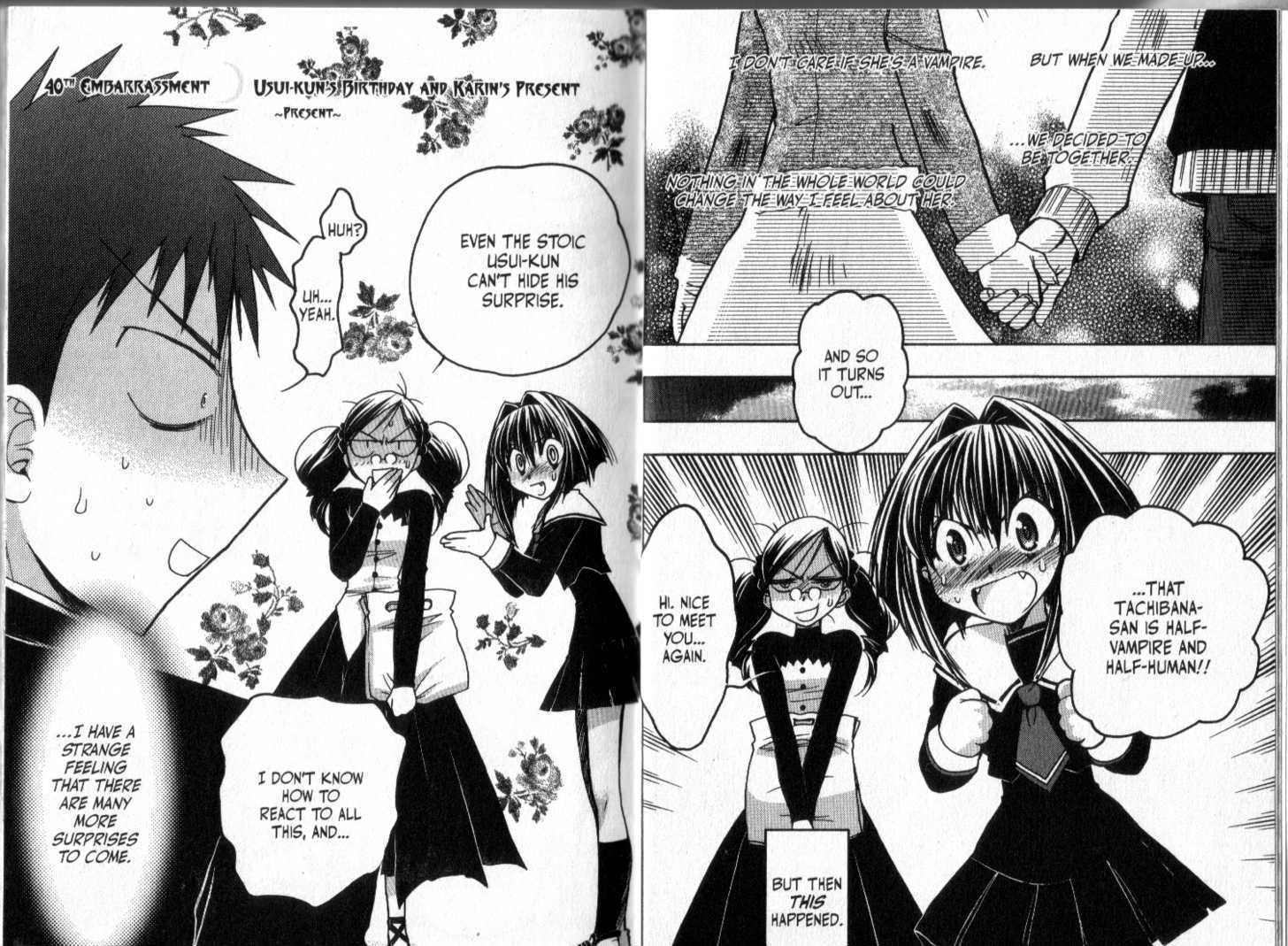 Chibi Vampire Chapter 40 page 7 - Chapter 40 : Usui-kun's Birthday and Karin's Present (Fixed)