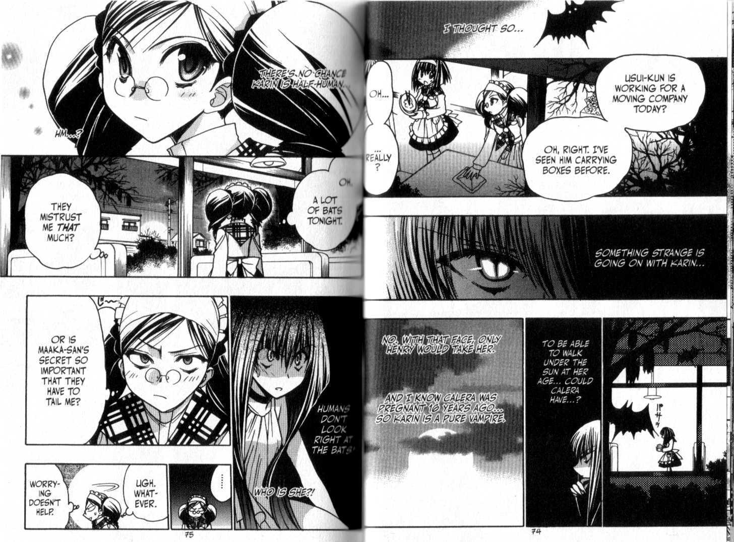 Chibi Vampire Chapter 41 page 14 - Chapter 41 : Grandma's suspicion and Kenta's shame