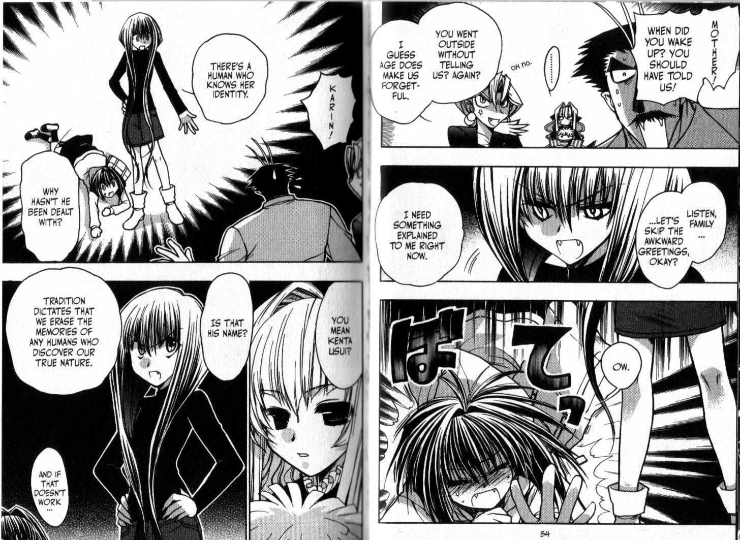 Chibi Vampire Chapter 41 page 4 - Chapter 41 : Grandma's suspicion and Kenta's shame