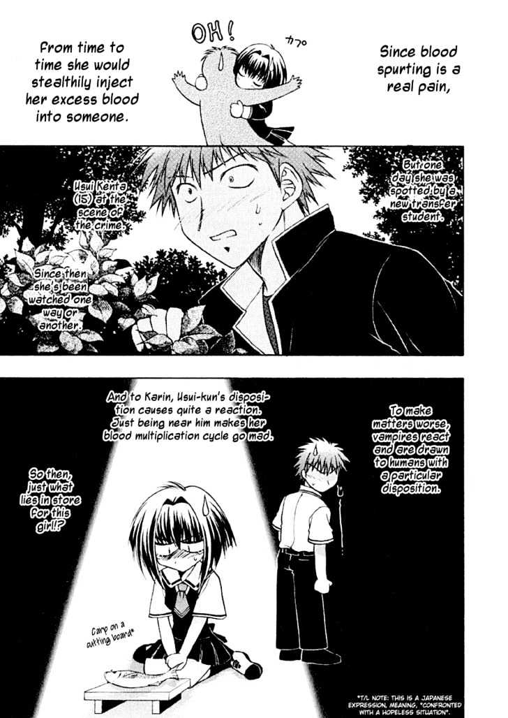 Chibi Vampire Chapter 6 page 10 - Chapter 6 : Kenta's doubt and a young girl's words