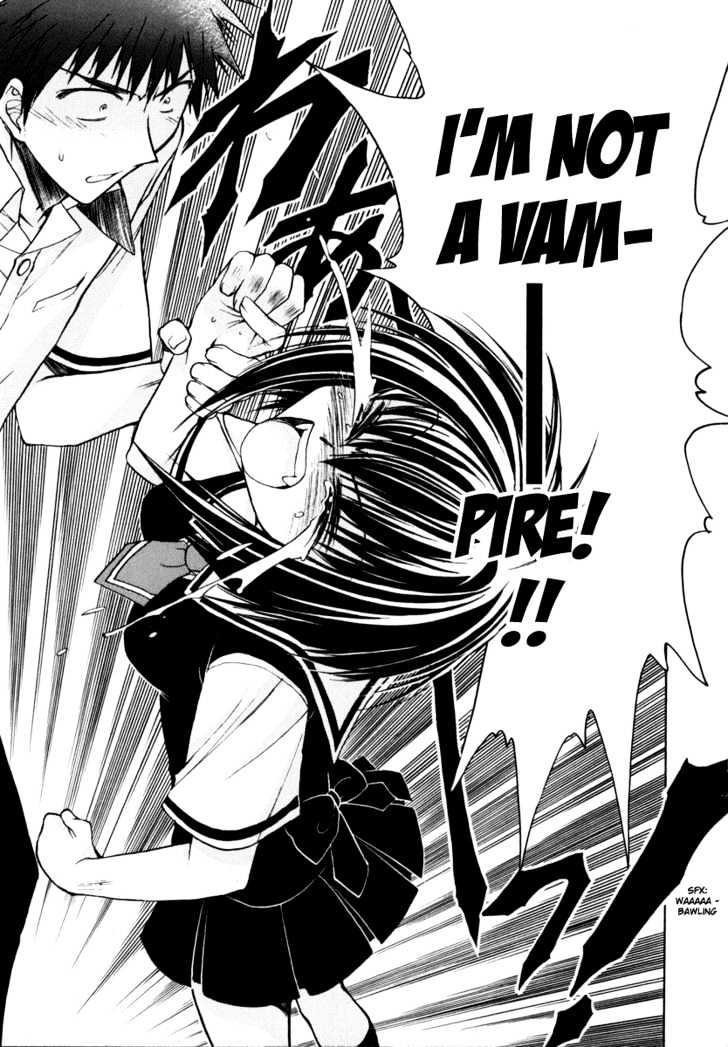 Chibi Vampire Chapter 8 page 19 - Chapter 8 : Karin's tears and Kenta's pride