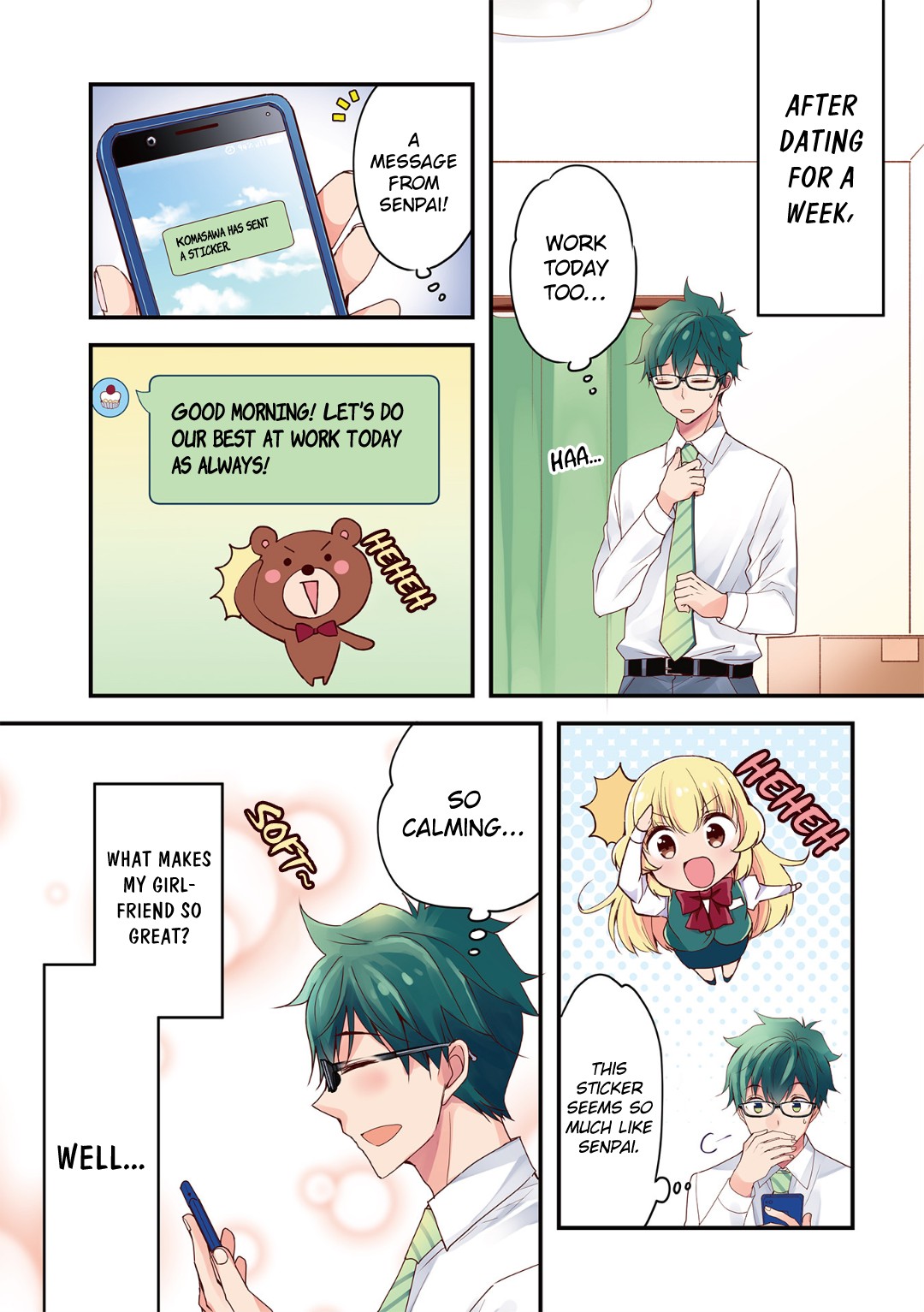 Chicchai Kanojo Senpai ga Kawaisugiru. Chapter 1 page 2 - Chapter 1