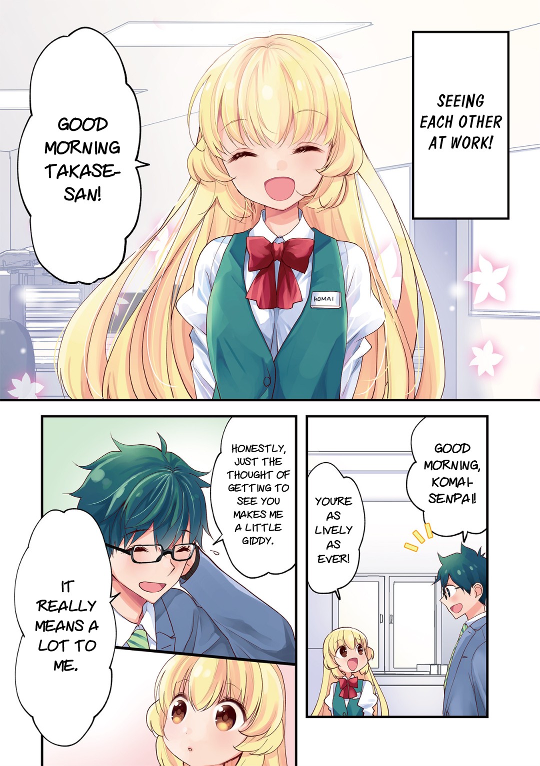 Chicchai Kanojo Senpai ga Kawaisugiru. Chapter 1 page 3 - Chapter 1