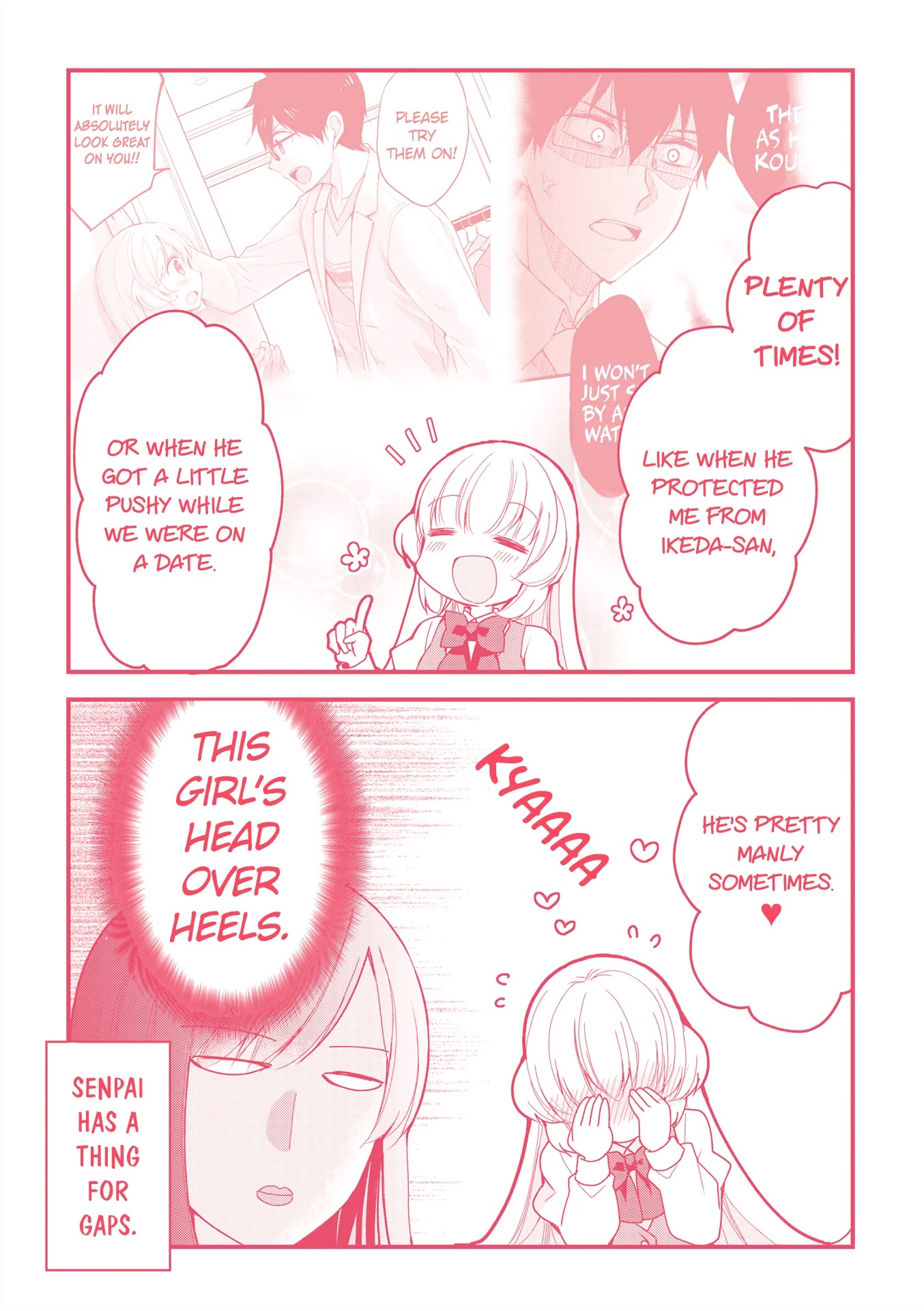 Chicchai Kanojo Senpai ga Kawaisugiru. Chapter 10.5 page 13 - Chapter 10.5: Volume Extras [END]