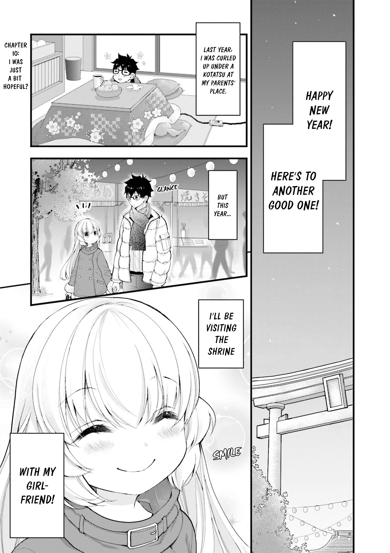 Chicchai Kanojo Senpai ga Kawaisugiru. Chapter 10 page 1 - Chapter 10: I Was Just A Bit Hopeful?