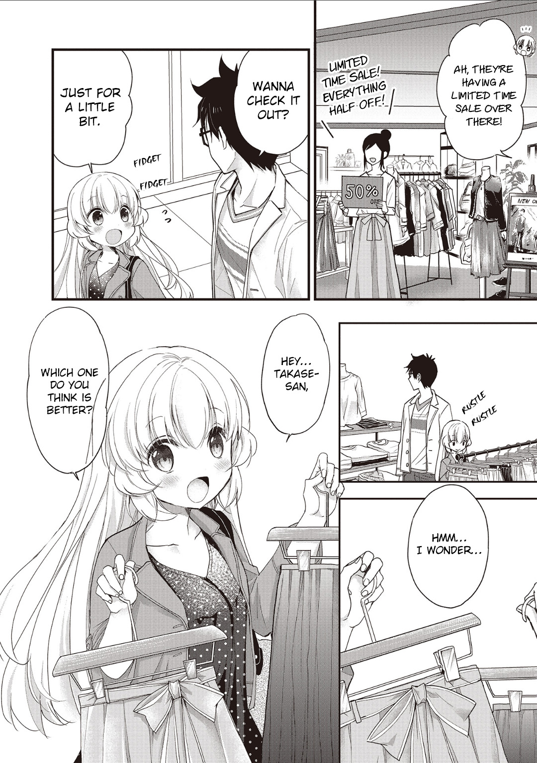 Chicchai Kanojo Senpai ga Kawaisugiru. Chapter 2 page 4 - Chapter 2