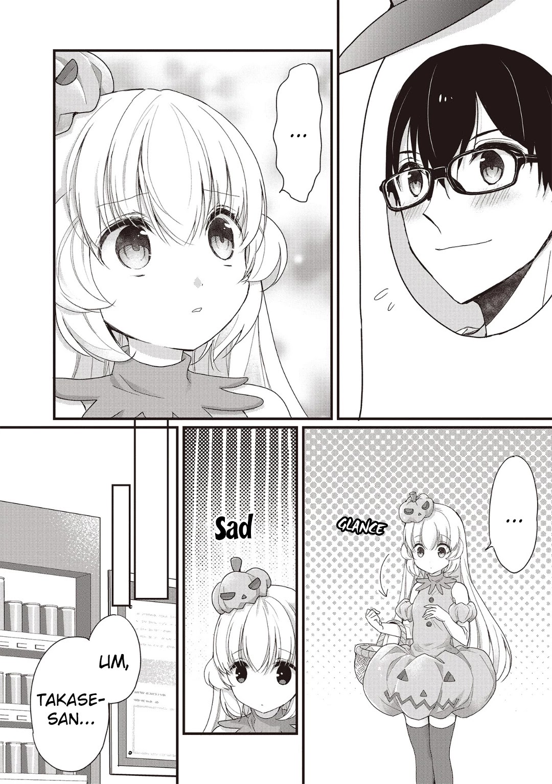 Chicchai Kanojo Senpai ga Kawaisugiru. Chapter 3 page 8 - Chapter 3: Trick or Treat!