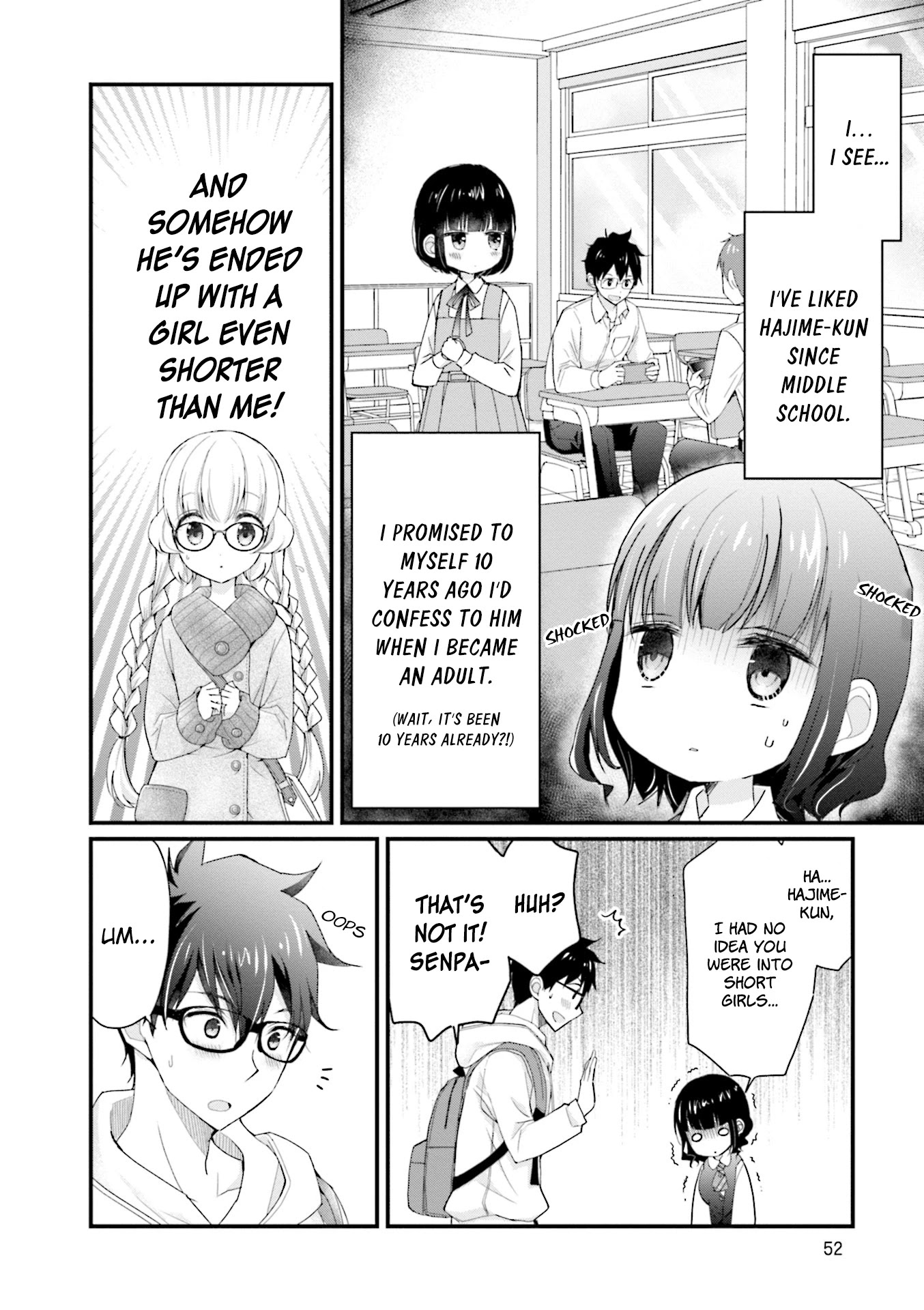 Chicchai Kanojo Senpai ga Kawaisugiru. Chapter 4 page 10 - Chapter 4: She's Short Too!