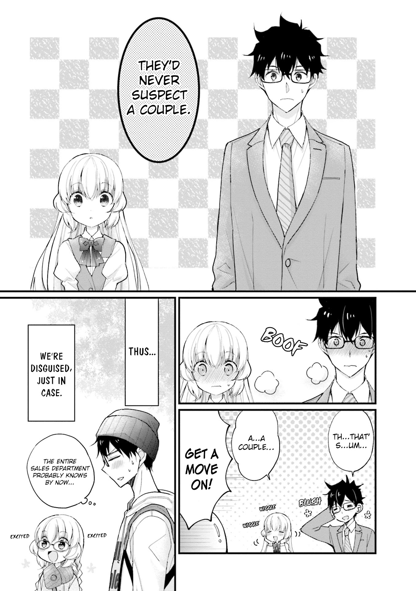 Chicchai Kanojo Senpai ga Kawaisugiru. Chapter 4 page 3 - Chapter 4: She's Short Too!