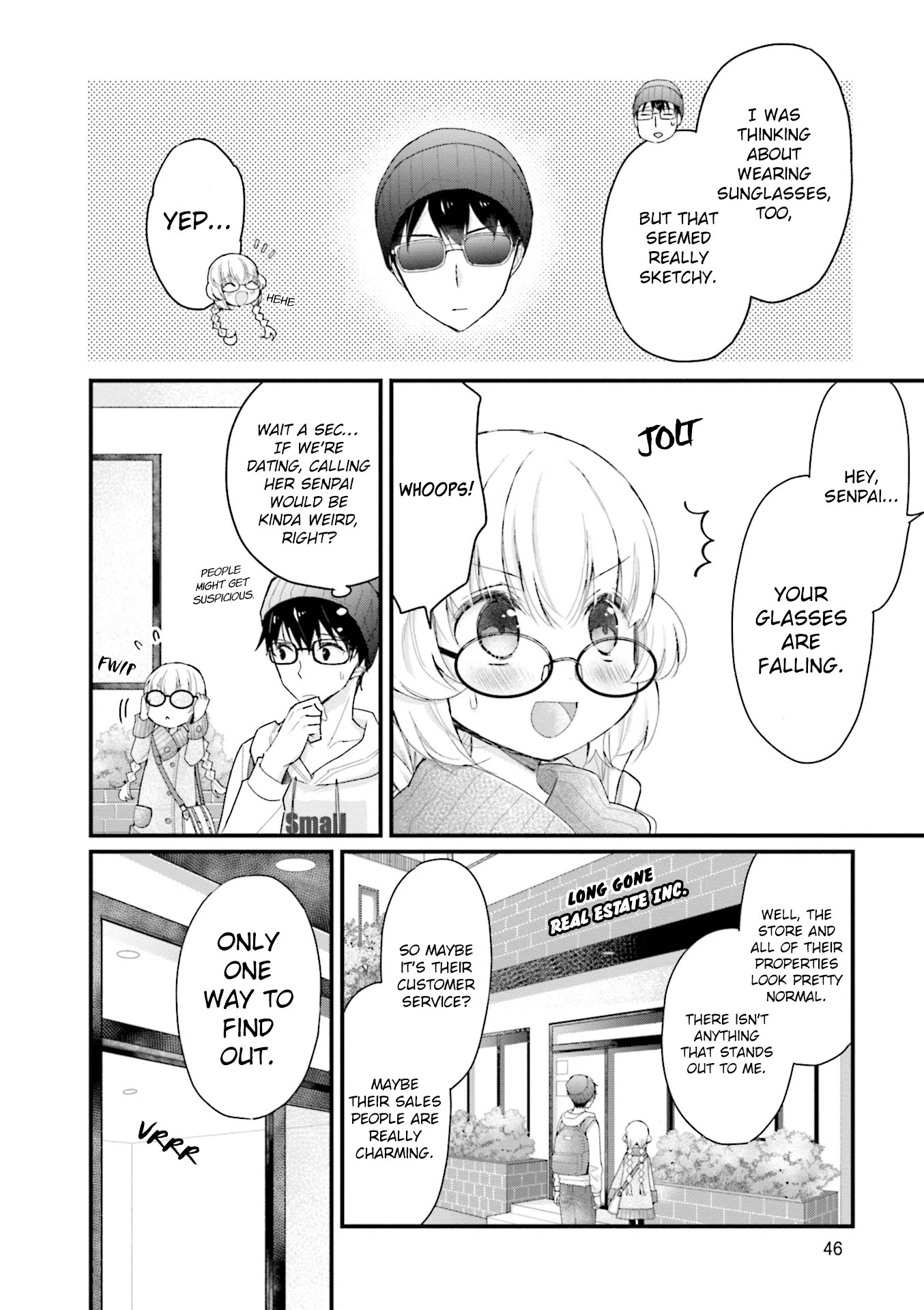 Chicchai Kanojo Senpai ga Kawaisugiru. Chapter 4 page 4 - Chapter 4: She's Short Too!
