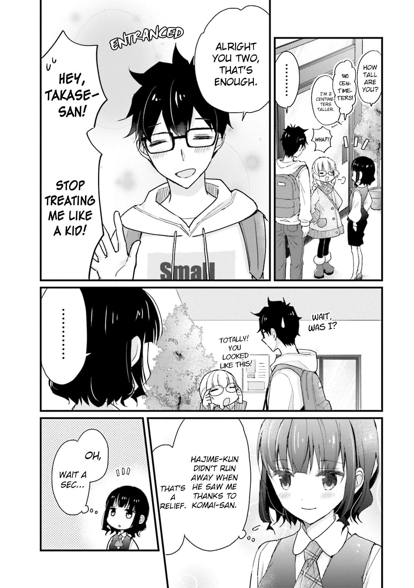 Chicchai Kanojo Senpai ga Kawaisugiru. Chapter 4 page 8 - Chapter 4: She's Short Too!