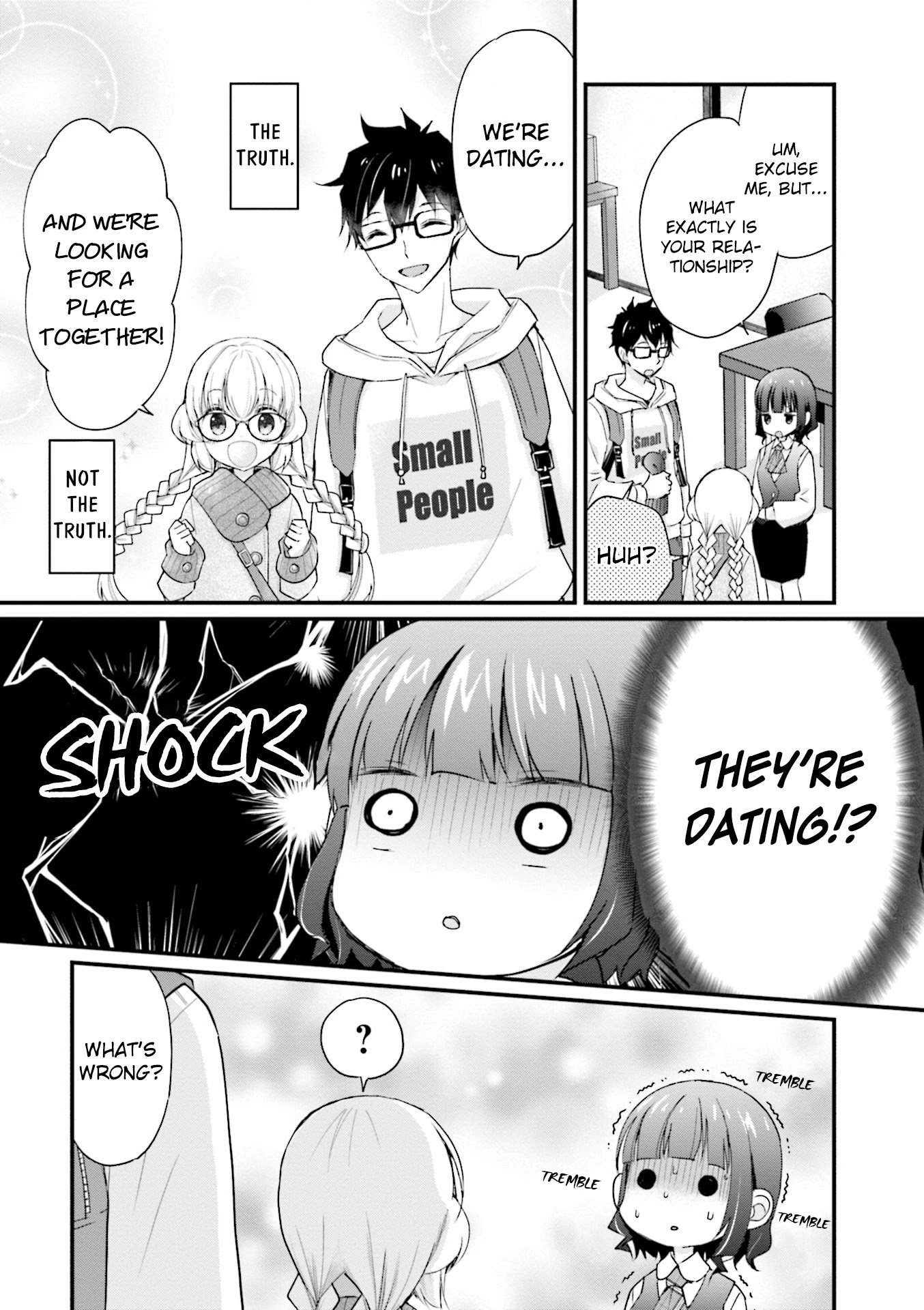 Chicchai Kanojo Senpai ga Kawaisugiru. Chapter 4 page 9 - Chapter 4: She's Short Too!