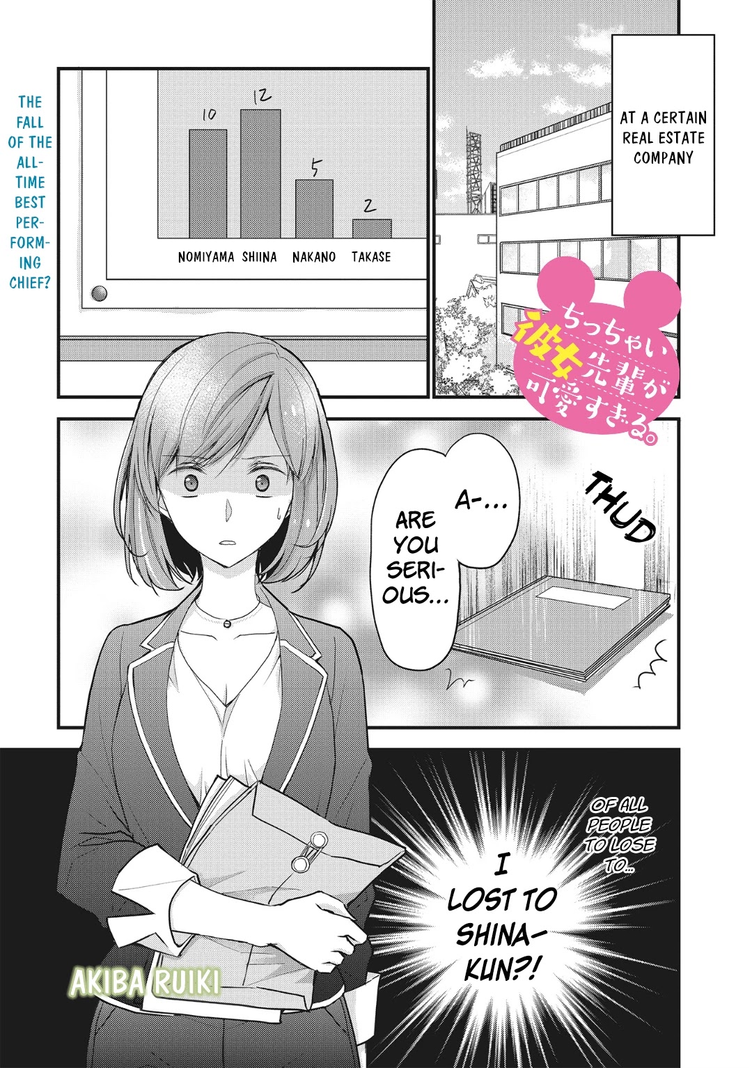 Chicchai Kanojo Senpai ga Kawaisugiru. Chapter 6 page 1 - Chapter 6: Shina-senpai Is Cool When He's Working!