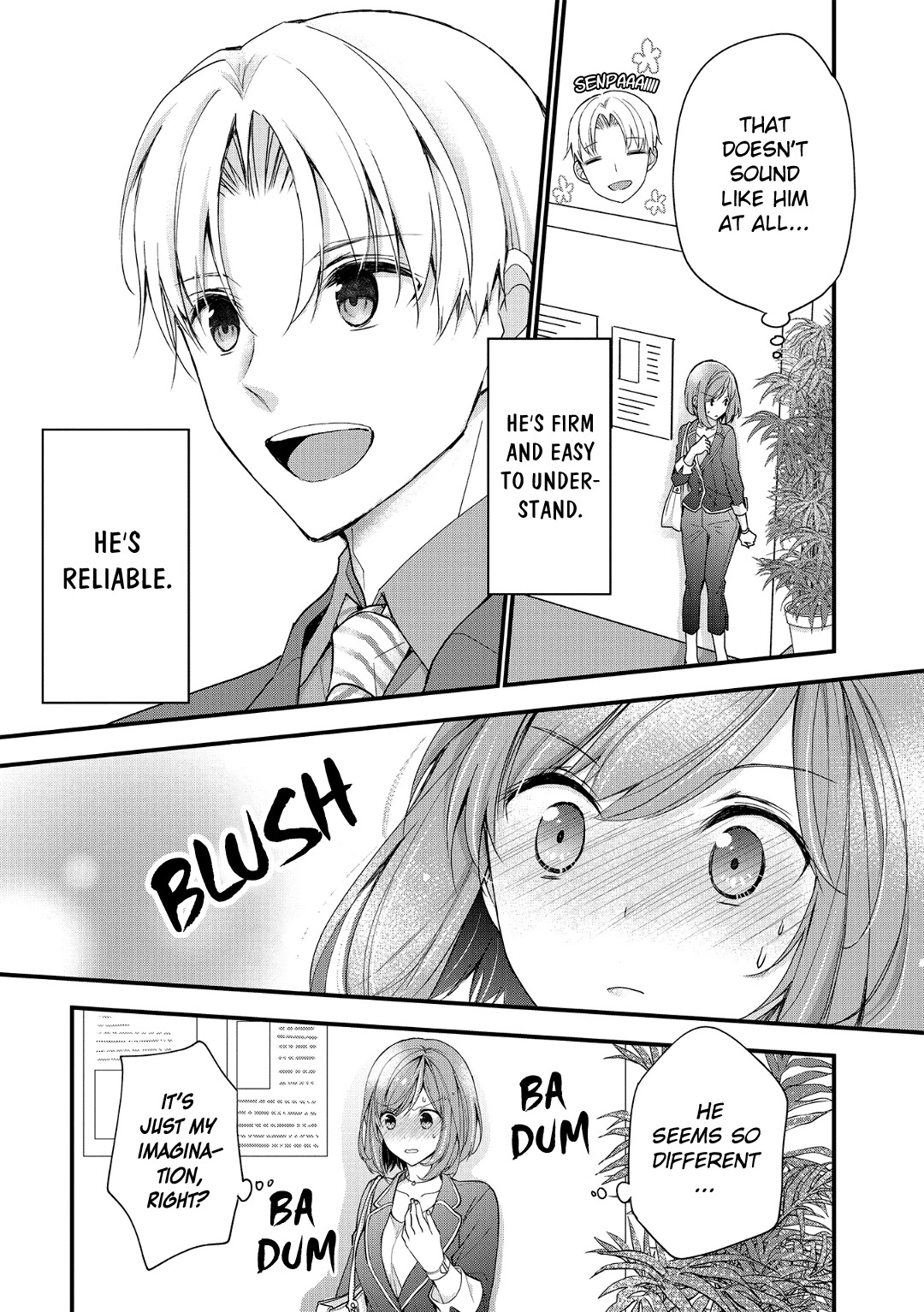 Chicchai Kanojo Senpai ga Kawaisugiru. Chapter 6 page 7 - Chapter 6: Shina-senpai Is Cool When He's Working!