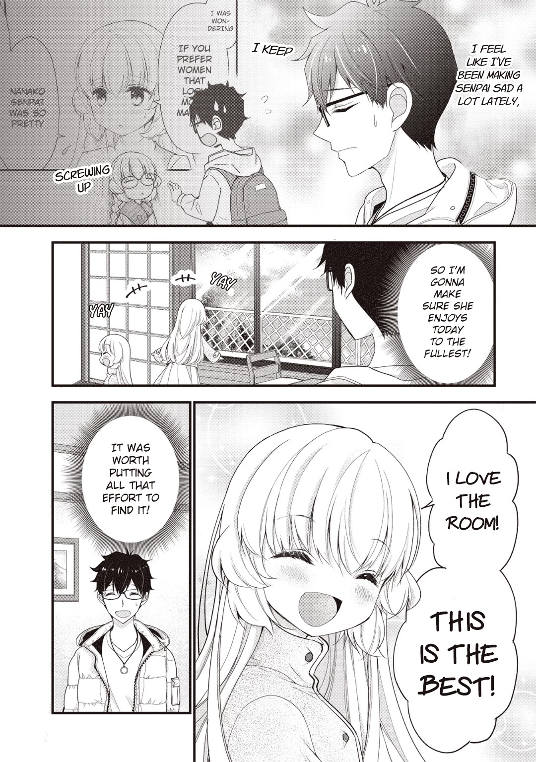 Chicchai Kanojo Senpai ga Kawaisugiru. Chapter 7 page 2 - Chapter 7: Boyfriend and Onsen (Kyaaa!)