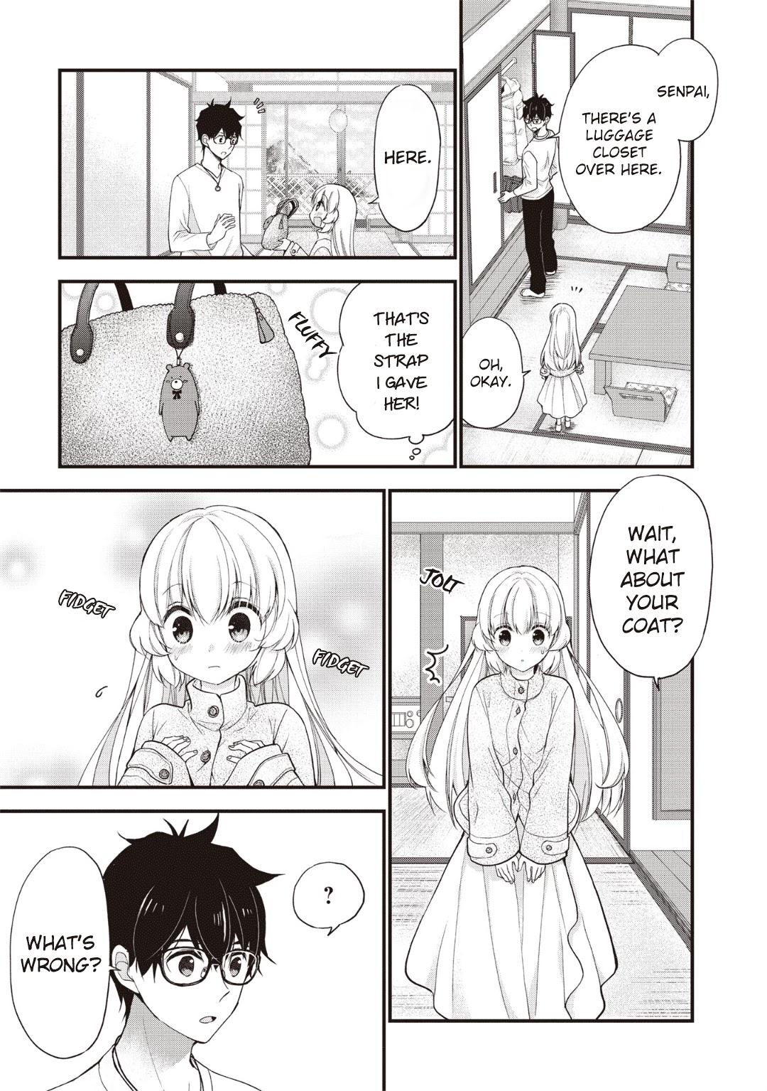 Chicchai Kanojo Senpai ga Kawaisugiru. Chapter 7 page 3 - Chapter 7: Boyfriend and Onsen (Kyaaa!)
