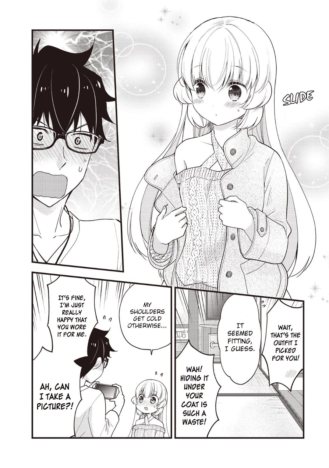 Chicchai Kanojo Senpai ga Kawaisugiru. Chapter 7 page 4 - Chapter 7: Boyfriend and Onsen (Kyaaa!)