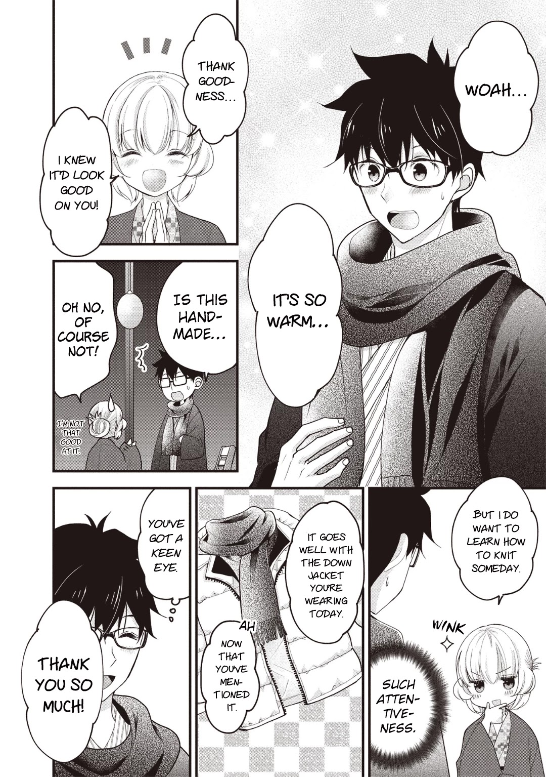 Chicchai Kanojo Senpai ga Kawaisugiru. Chapter 8 page 6 - Chapter 8: I Am the Present ♡ (Takase’s Delusions)