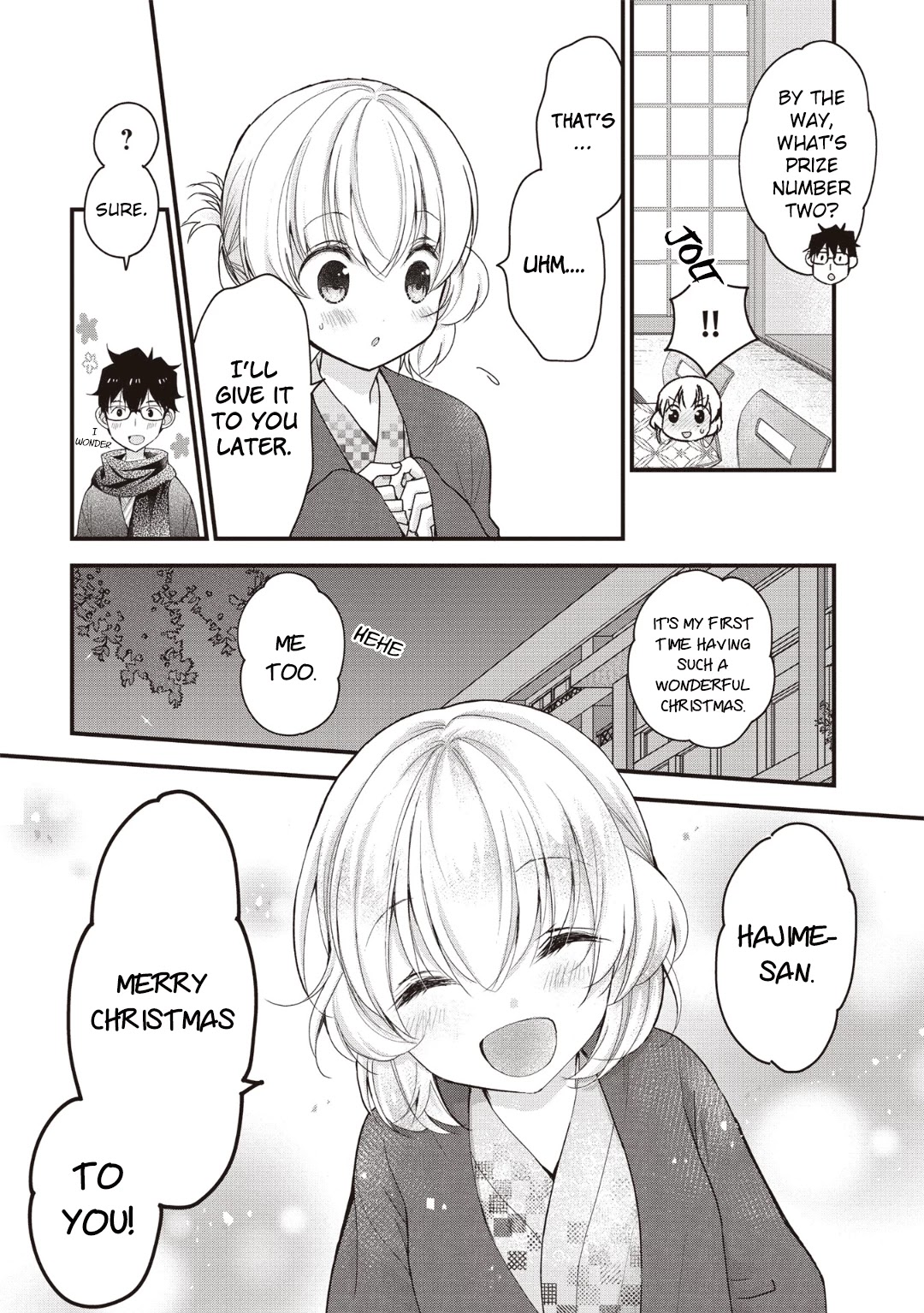 Chicchai Kanojo Senpai ga Kawaisugiru. Chapter 8 page 7 - Chapter 8: I Am the Present ♡ (Takase’s Delusions)