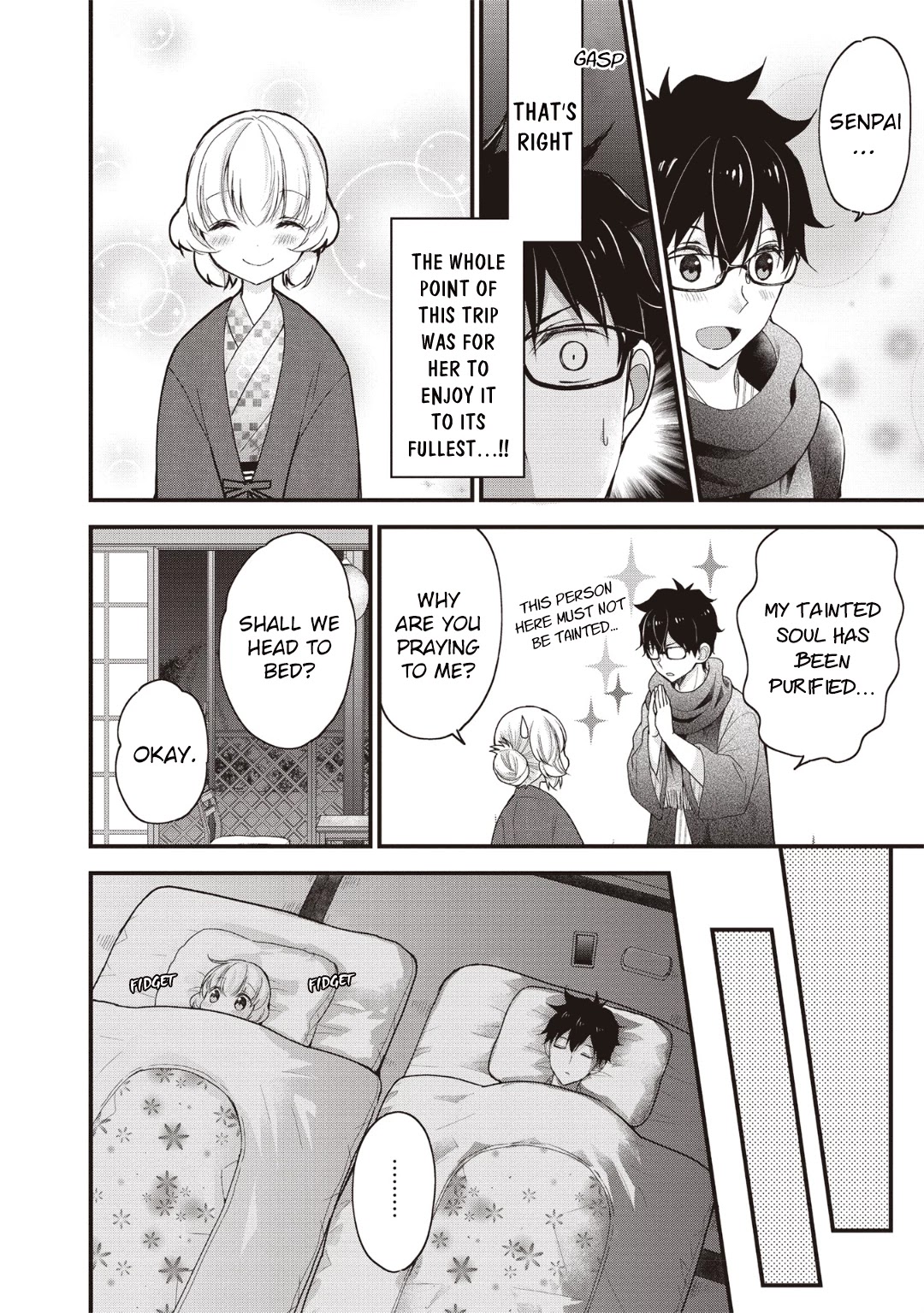 Chicchai Kanojo Senpai ga Kawaisugiru. Chapter 8 page 8 - Chapter 8: I Am the Present ♡ (Takase’s Delusions)