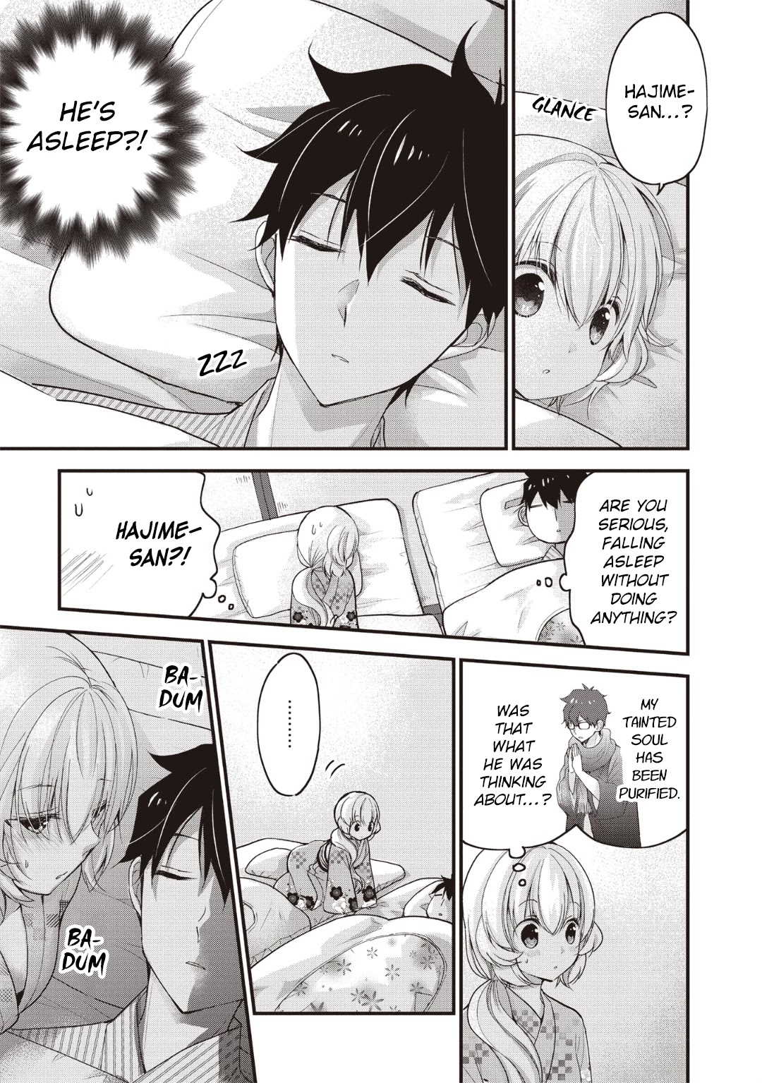 Chicchai Kanojo Senpai ga Kawaisugiru. Chapter 8 page 9 - Chapter 8: I Am the Present ♡ (Takase’s Delusions)