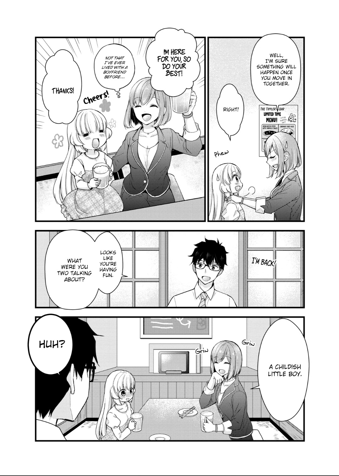 Chicchai Kanojo Senpai to Dōseishimasu. Chapter 1 page 10 - Chapter 1