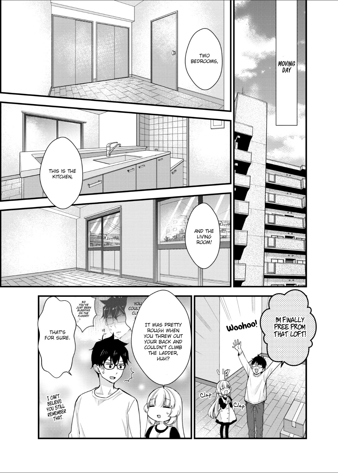 Chicchai Kanojo Senpai to Dōseishimasu. Chapter 1 page 11 - Chapter 1