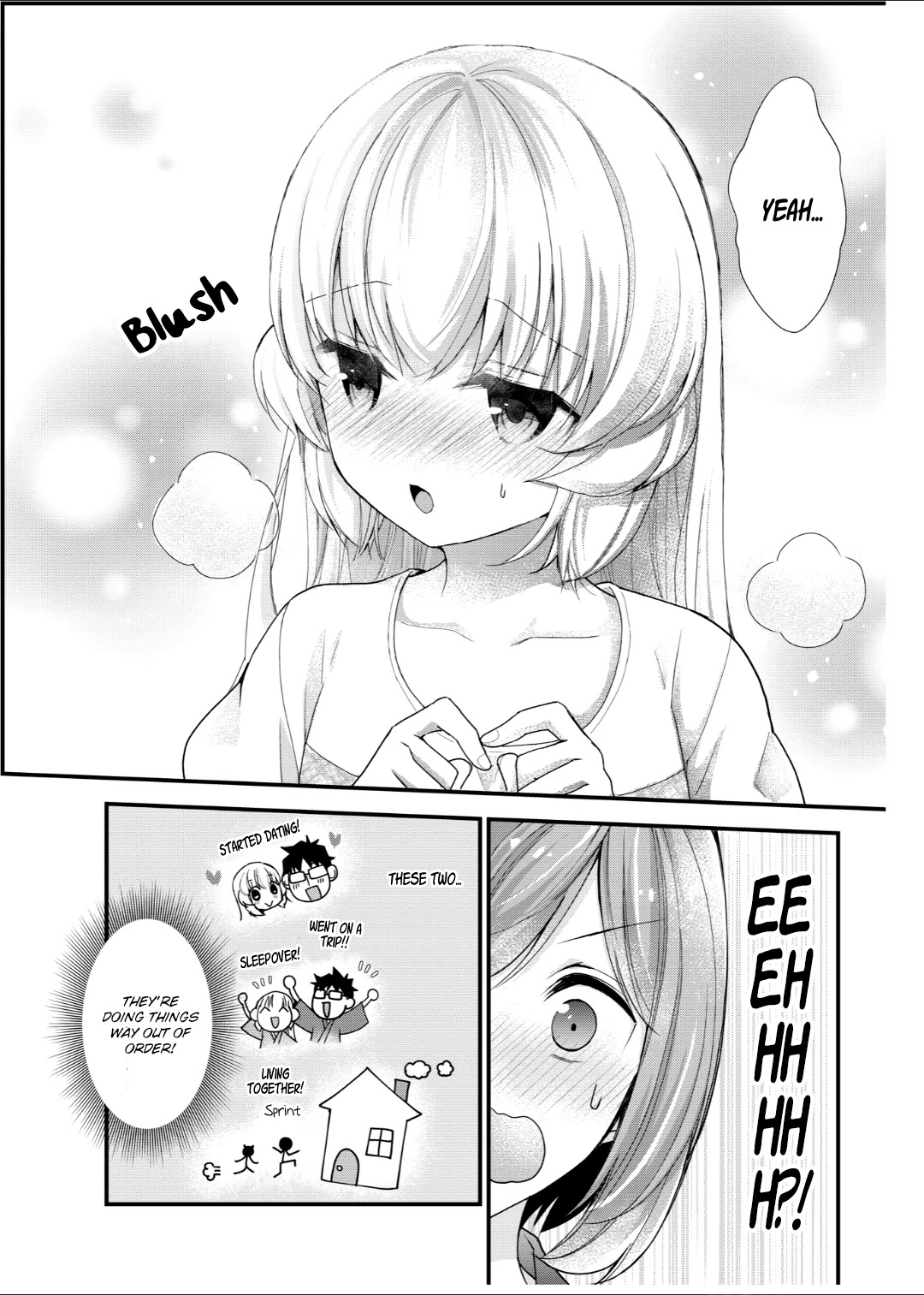 Chicchai Kanojo Senpai to Dōseishimasu. Chapter 1 page 9 - Chapter 1