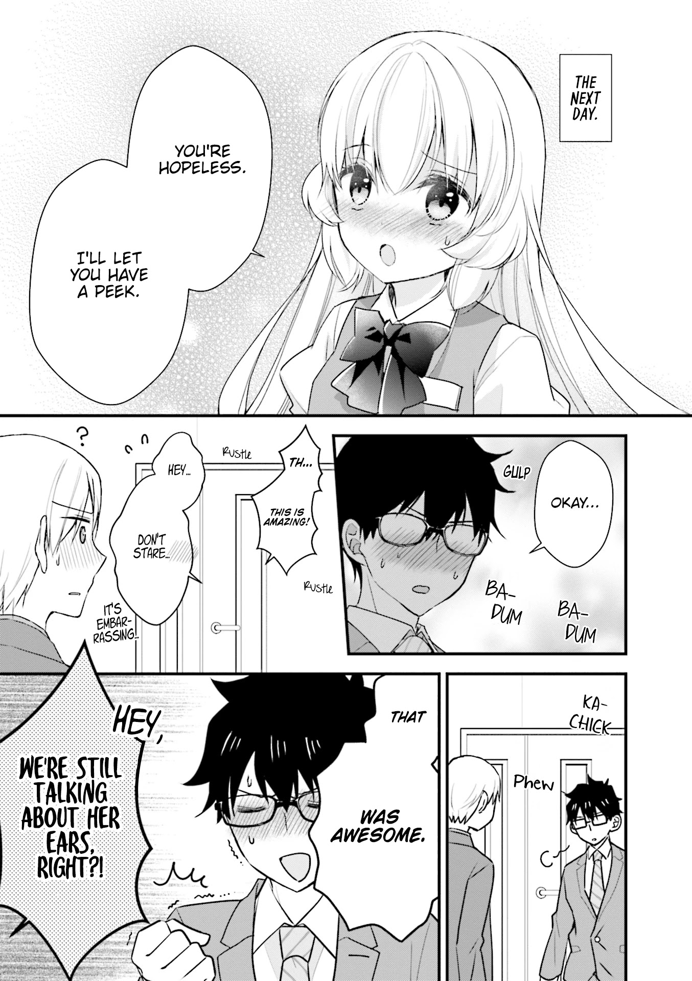 Chicchai Kanojo Senpai to Dōseishimasu. Chapter 10.5 page 7 - Chapter 10.5