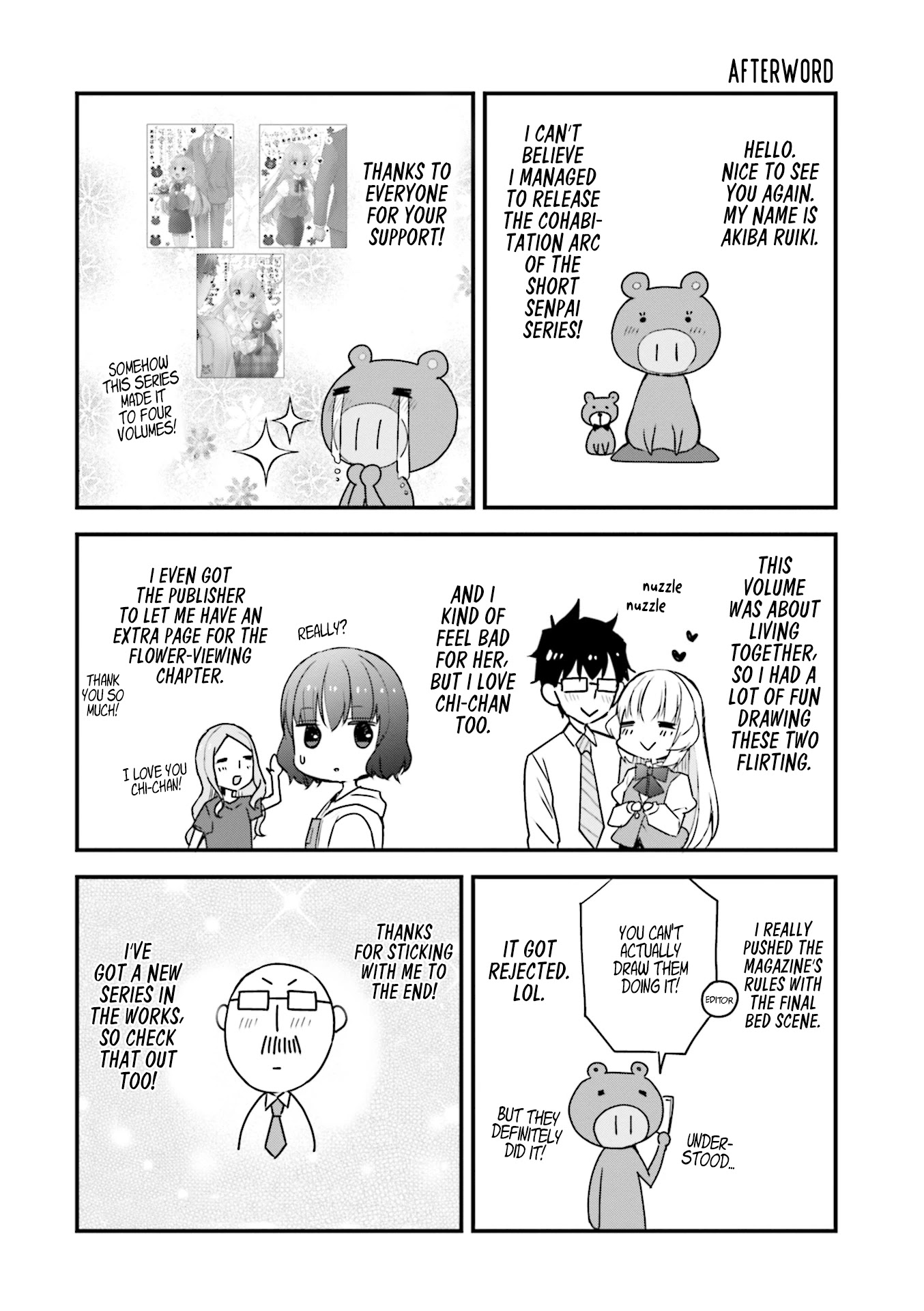 Chicchai Kanojo Senpai to Dōseishimasu. Chapter 10.5 page 9 - Chapter 10.5