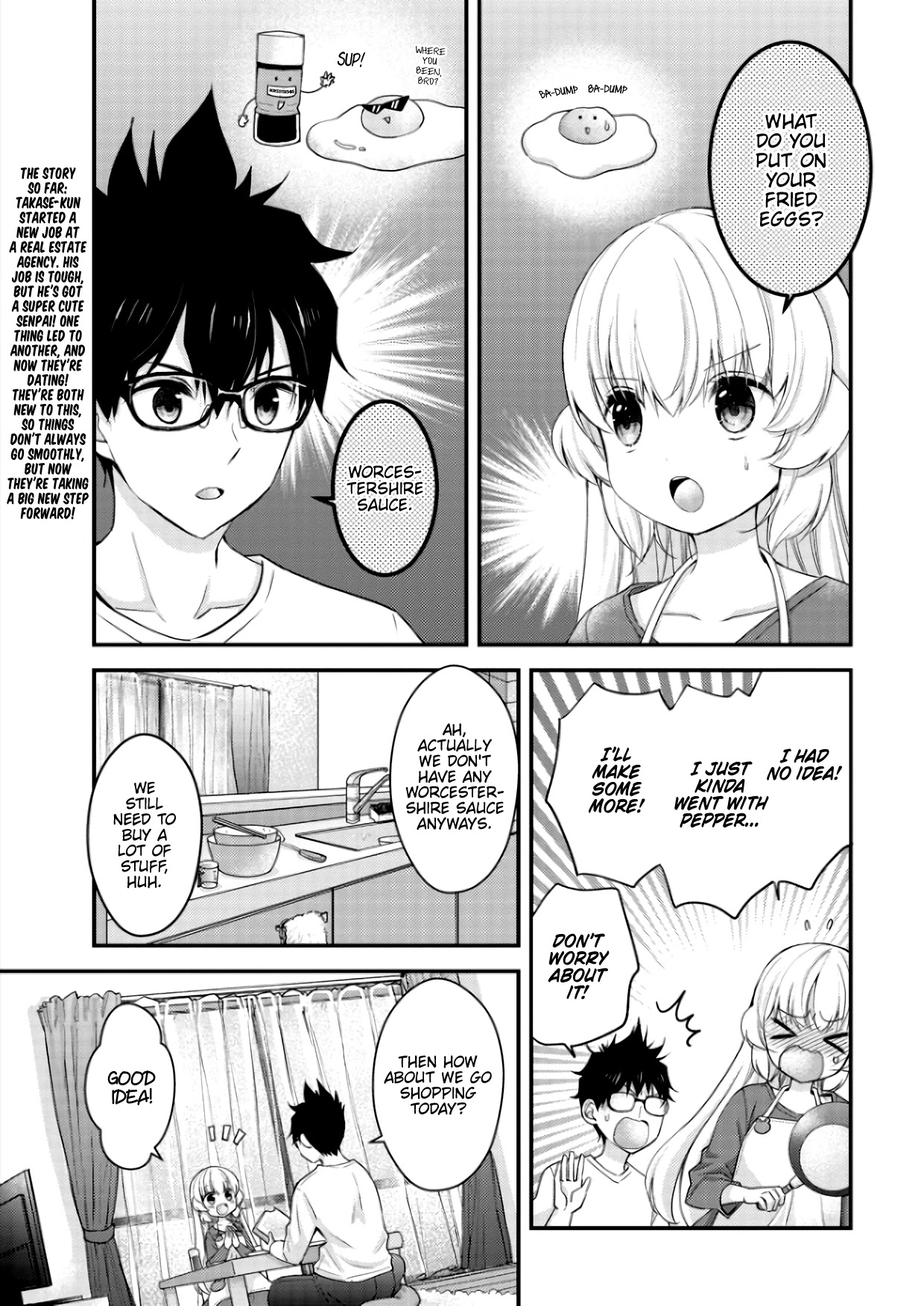 Chicchai Kanojo Senpai to Dōseishimasu. Chapter 2 page 3 - Chapter 2