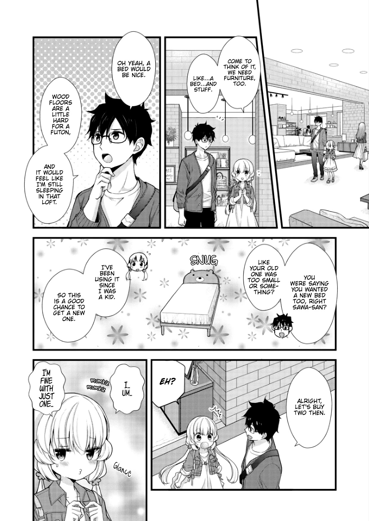 Chicchai Kanojo Senpai to Dōseishimasu. Chapter 2 page 4 - Chapter 2