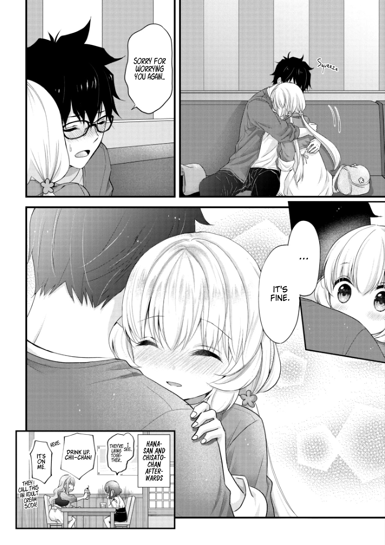 Chicchai Kanojo Senpai to Dōseishimasu. Chapter 3 page 12 - Chapter 3
