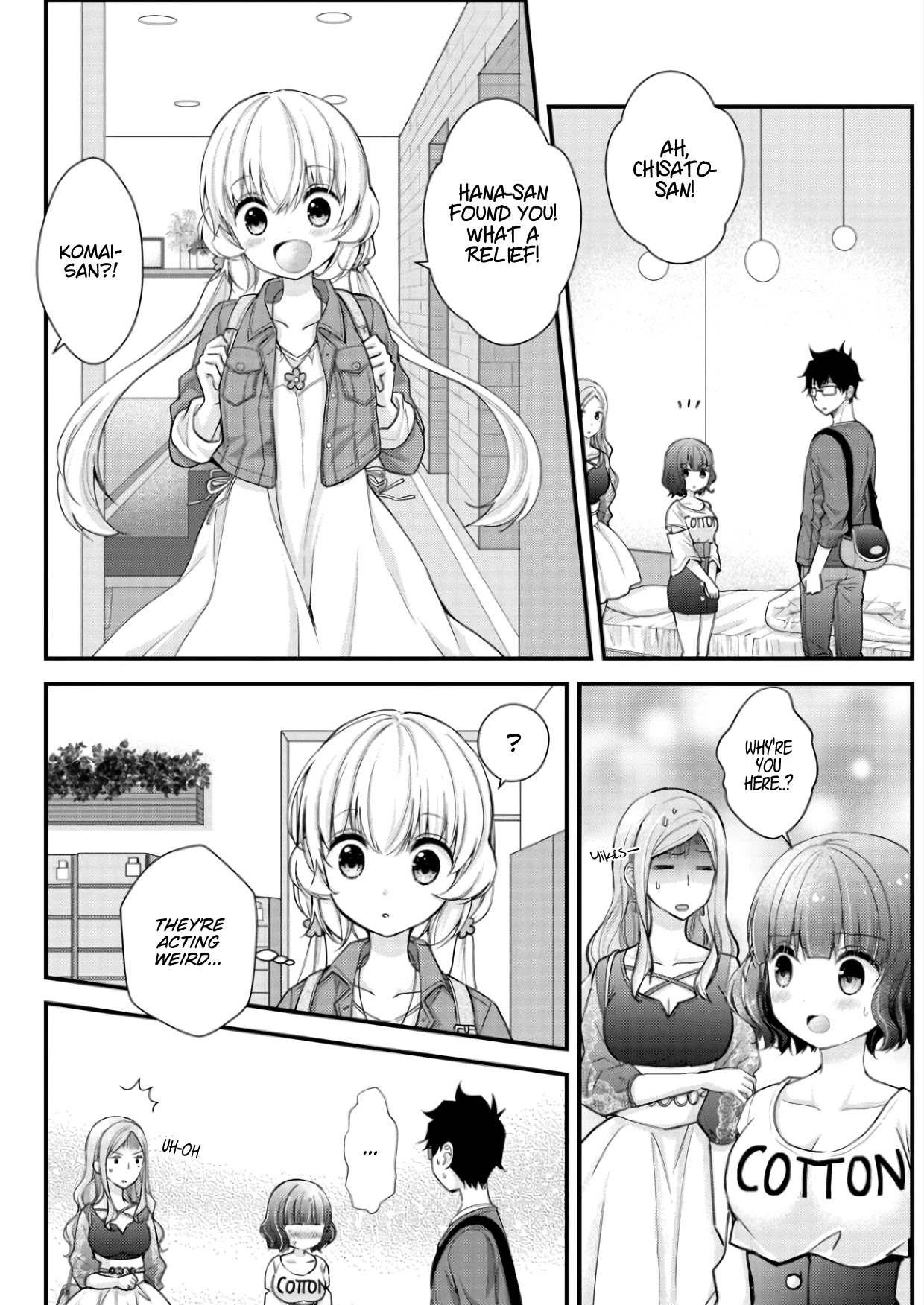 Chicchai Kanojo Senpai to Dōseishimasu. Chapter 3 page 4 - Chapter 3