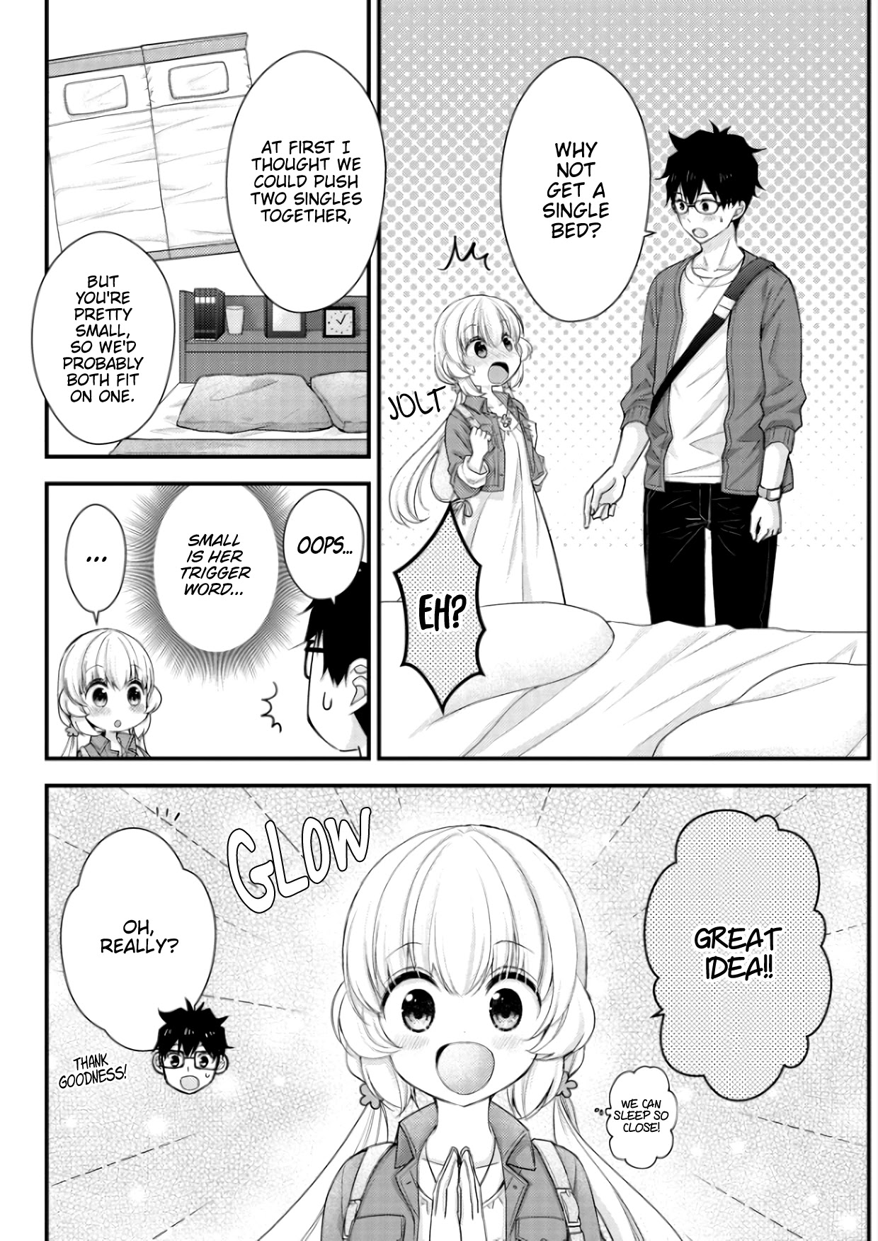 Chicchai Kanojo Senpai to Dōseishimasu. Chapter 3 page 6 - Chapter 3