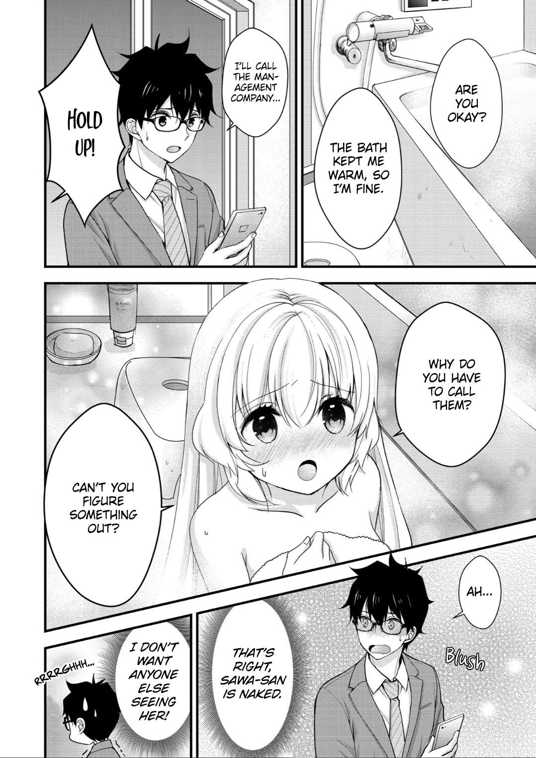 Chicchai Kanojo Senpai to Dōseishimasu. Chapter 4 page 10 - Chapter 4