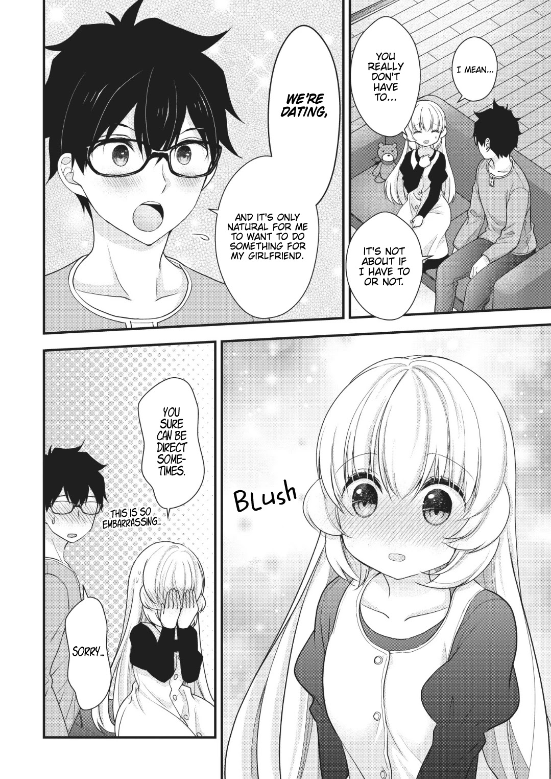 Chicchai Kanojo Senpai to Dōseishimasu. Chapter 8 page 10 - Chapter 8