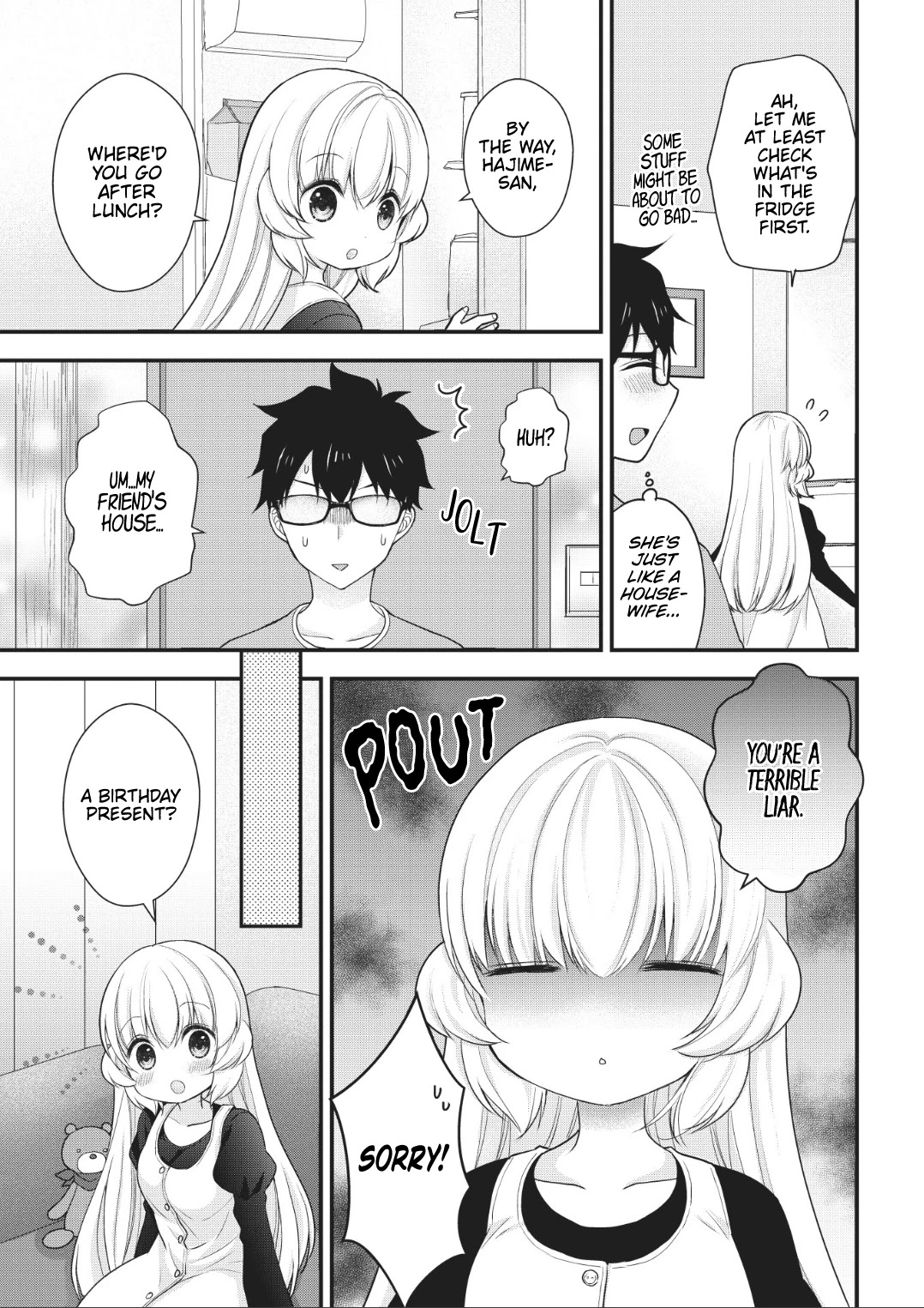 Chicchai Kanojo Senpai to Dōseishimasu. Chapter 8 page 9 - Chapter 8