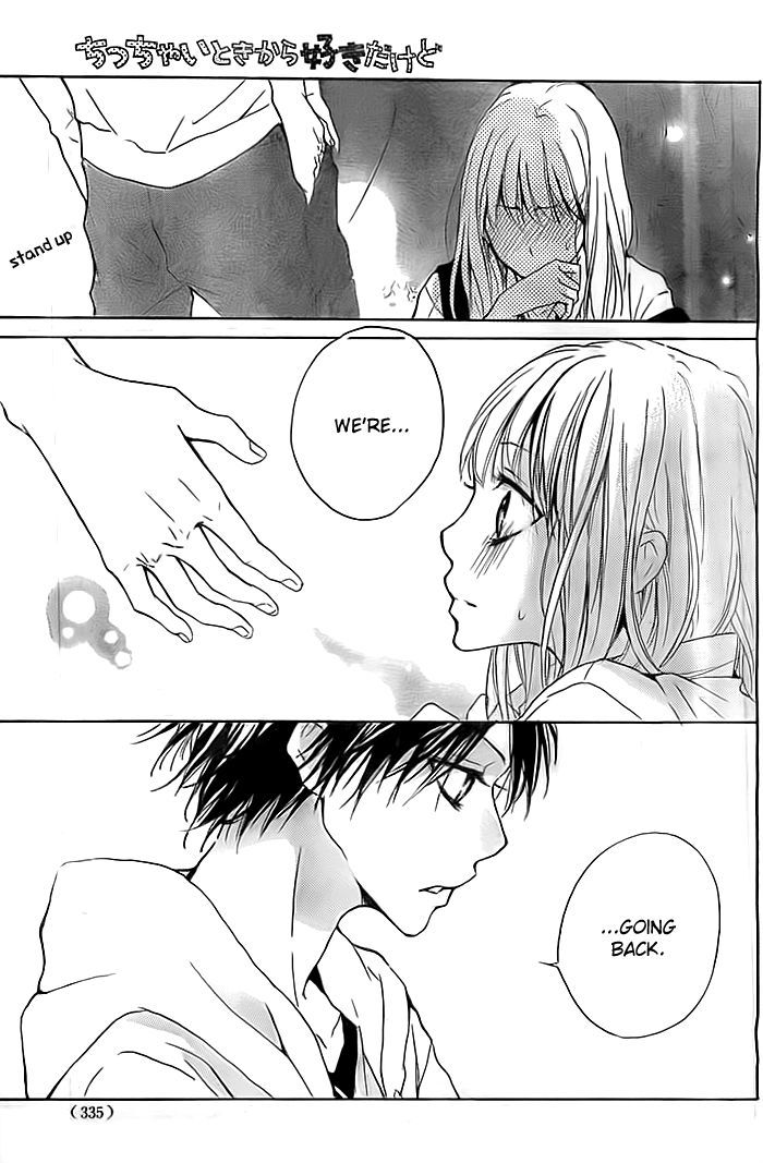 Chicchai Toki kara Suki dakedo Chapter 1 page 36 - Chapter 1