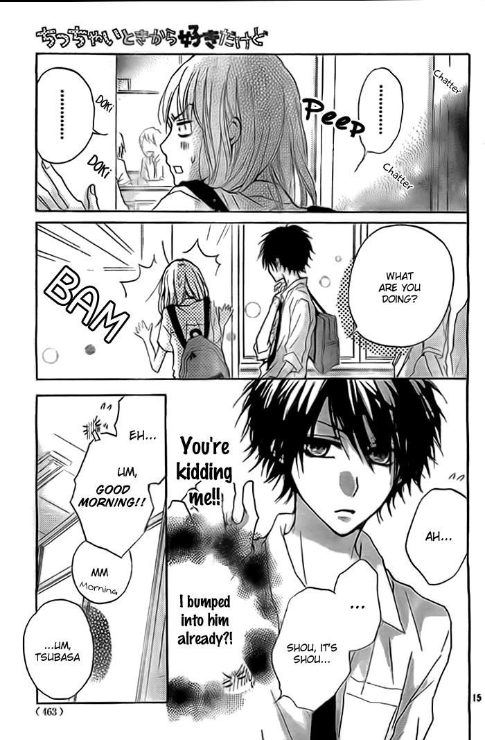 Chicchai Toki kara Suki dakedo Chapter 3 page 16 - Chapter 3